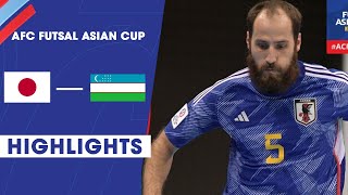 NHẬT BẢN - UZBEKISTAN | LỘI NGƯỢC DÒNG ĐẲNG CẤP VÀO CHUNG KẾT | HIGHLIGHTS AFC FUTSAL ASIAN CUP