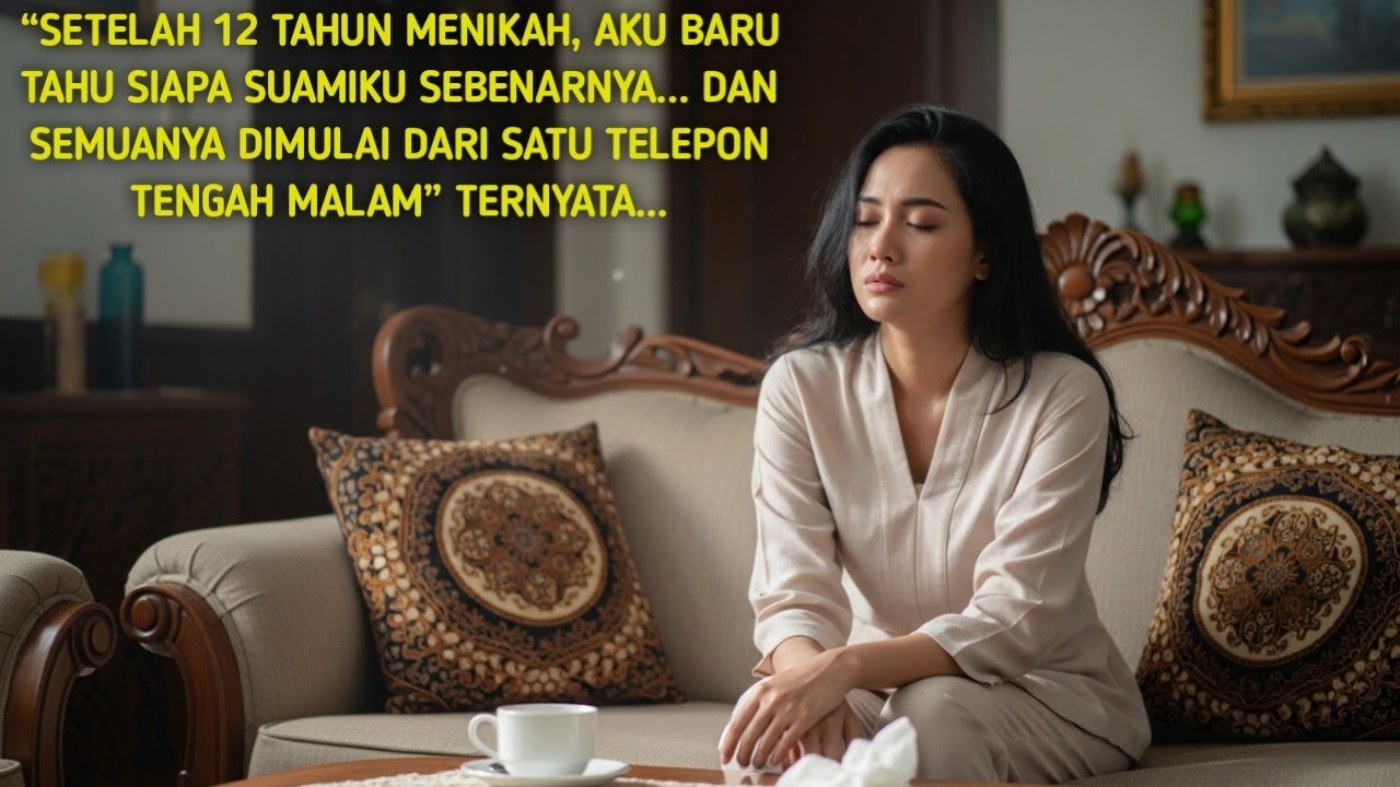 “SETELAH 12 TAHUN MENIKAH, AKU BARU TAHU SIAPA SUAMIKU SEBENARNYA… DAN SEMUANYA DIMULAI DARI .......