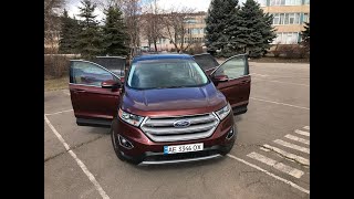 Обзор автомобиля Ford Edge 2015 года USA