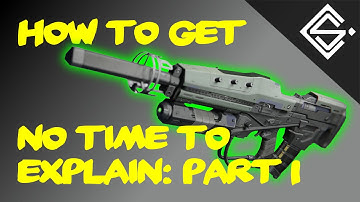 DESTINY - NO TIME TO EXPLAIN GUIDE PART 1 of 2 - PARADOX GHOSTS