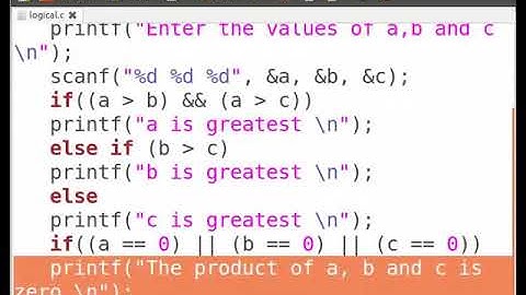 Logical Operators - Khasi