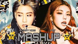 ITZY x STRAY KIDS - Mafia in the morning x God's menu (feat. EVERGLOW) (Mashup)