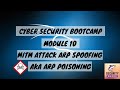 Module 10 | Part 2 | MITM ARP Spoofing / Poisoning (Hindi) | Cyber Security BootCamp