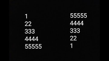 How to print right angle triangle of number pattern in c++