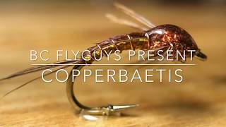 'Copperbaetis' Mayfly Nymph Fly Pattern