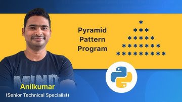 Python Class-29 : Pyramid Pattern Program [in Telugu]