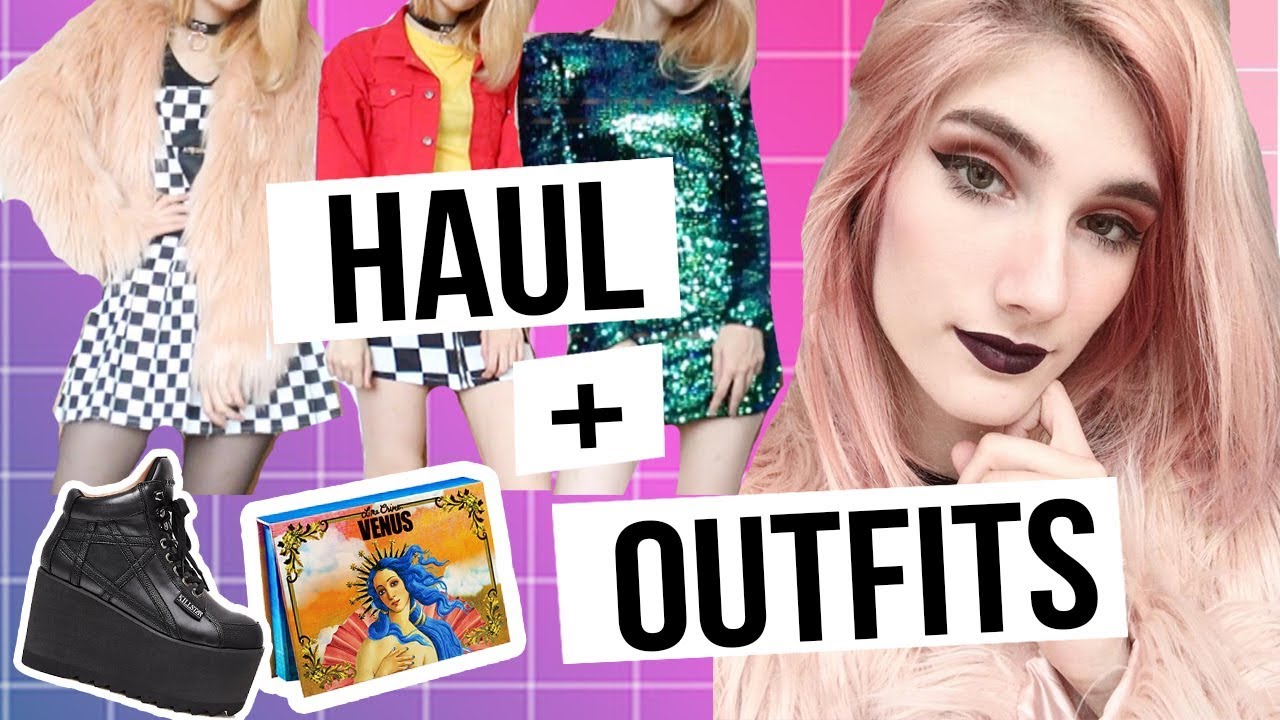 HAUL + 13 OUTFITS TUMBLR ♡  (Moda Alternativa 2018)