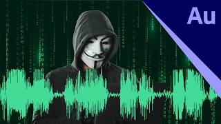 Adobe Audition Deep Hacker Voice Effect | Voice Changer Tutorial Inspired Money Heist