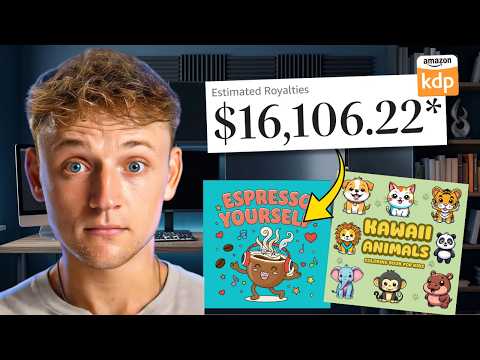 Video thumbnail: How I Made $10,155 PROFIT From 2 AI Coloring Books