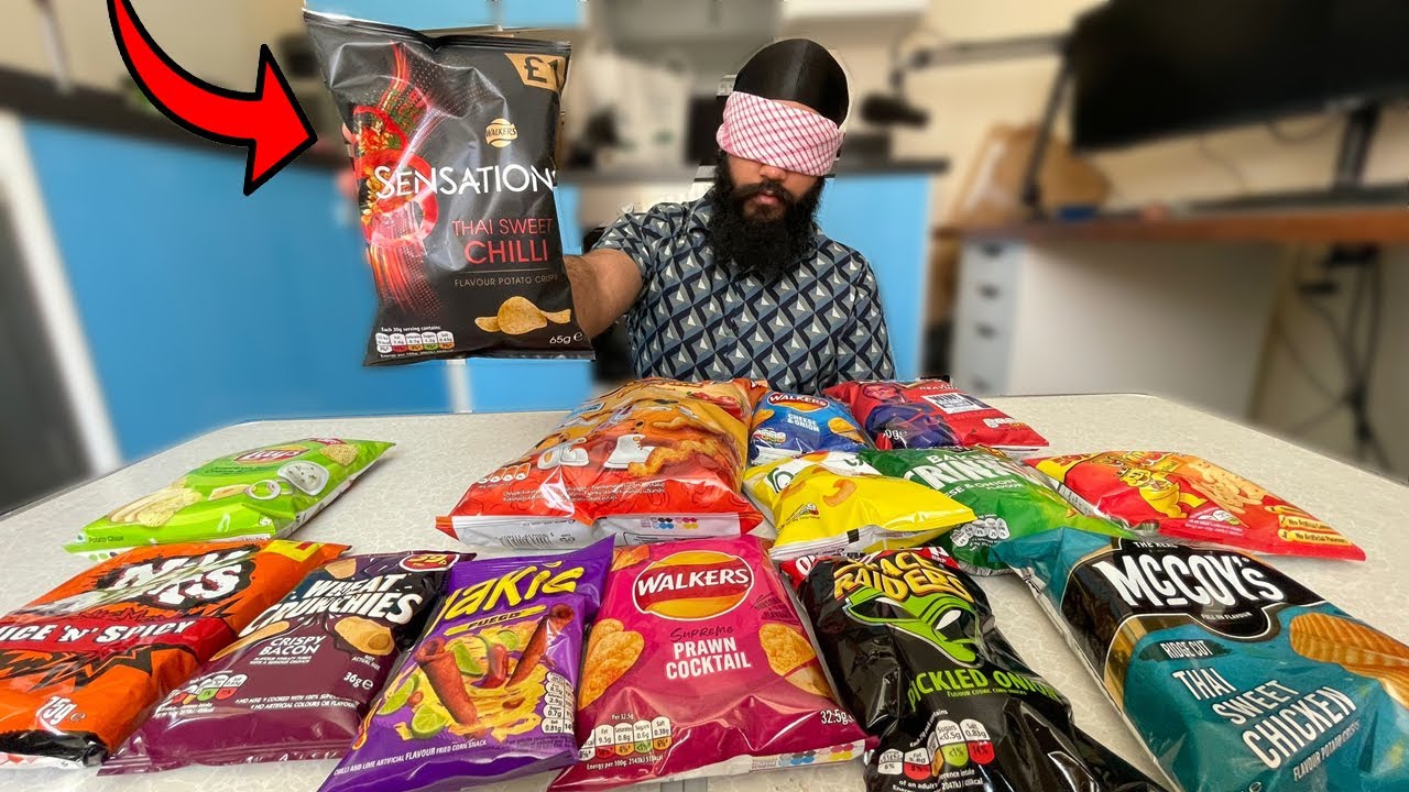 GUESS THE CHIPS CHALLENGE WITH CHAPATI!