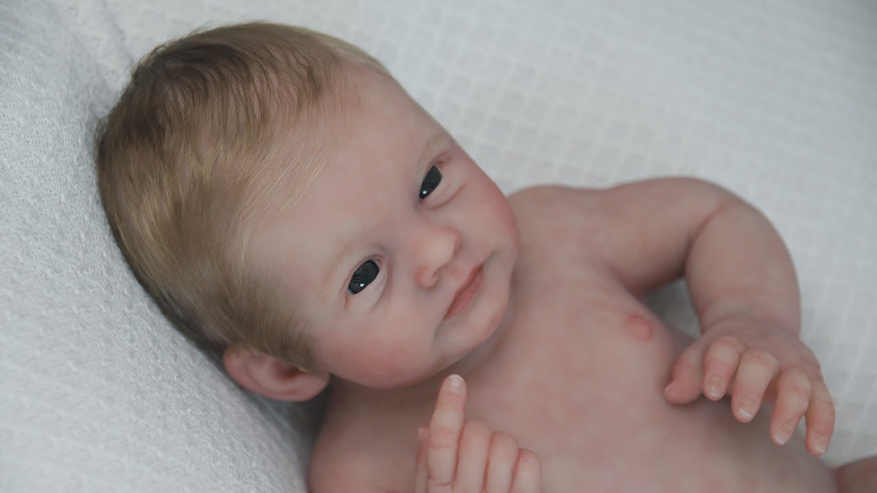 Full Body Silicone Baby Boy Benny - YouTube