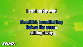 John Lennon - Beautiful Boy Darling Boy - Karaoke Version From Zoom Karaoke