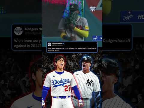 What Team Are You Excited To See The Dodgers Play In 2024? #baseball #shorts