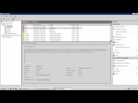 Microsoft Event Viewer Tutorial