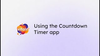 Using the Countdown Timer app screenshot 3