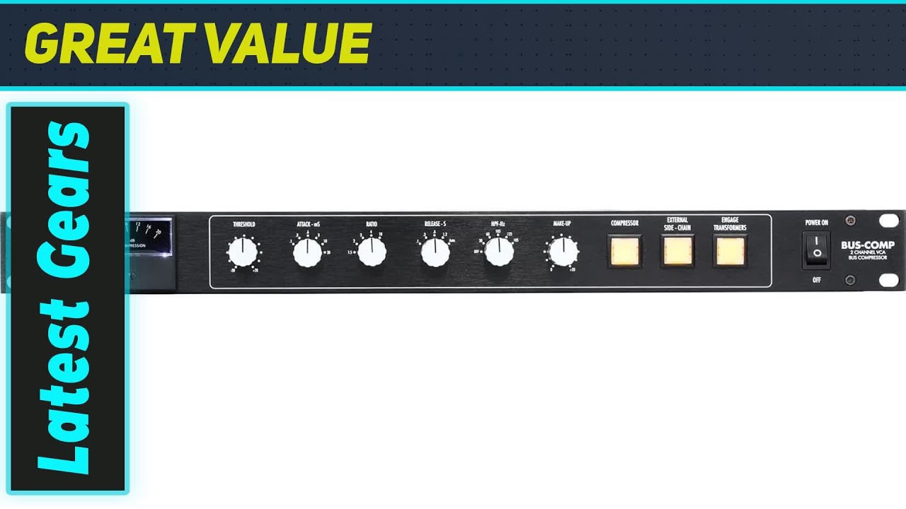 Warm Audio Bus-Comp: The Ultimate Stereo VCA Compressor for Your Mixes ...