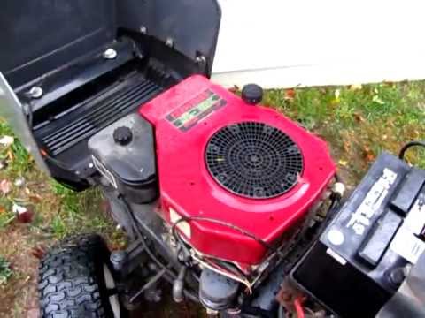 Old Craftsman Riding Mower In for Repair - YouTube