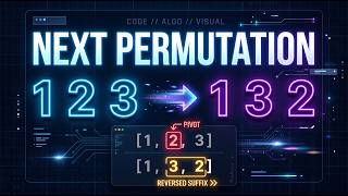 Next Permutation Asked in My Face-to-Face Coding Round #nextpermutation #python #dryrun #coding