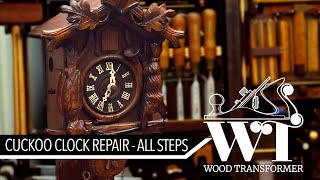 Cuckoo Clock Repair  All Steps