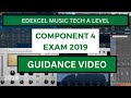 Edexcel a level music technology  component 4 exam 2019  guidance question 1