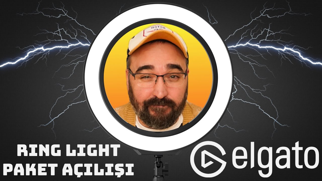 Elgato Ring Light - Paket Açılışı ve İnceleme - Yayın Işığı - Türkçe
