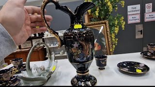 Секонд-хенд Германия барахолка базар фарфор хрусталь антик винтаж Second Hand Germany porzellan 