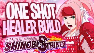 The Best Samurai Sakura One Shot Healer Build In Naruto To Boruto Shinobi Striker