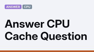 When is CPU cache flushed back to main memory (3 Solutions!!)