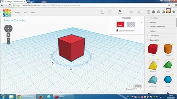 Tutorial Tinkercad - 1ª Parte: Nociones Básicas - Español, Castellano