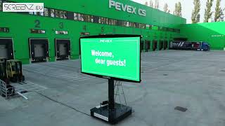 mobilni LED iBillboard - instalacija u 15 minuta