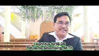 Jamita Partangiangan Sunday June 7 2026 1 Corinthians 101826