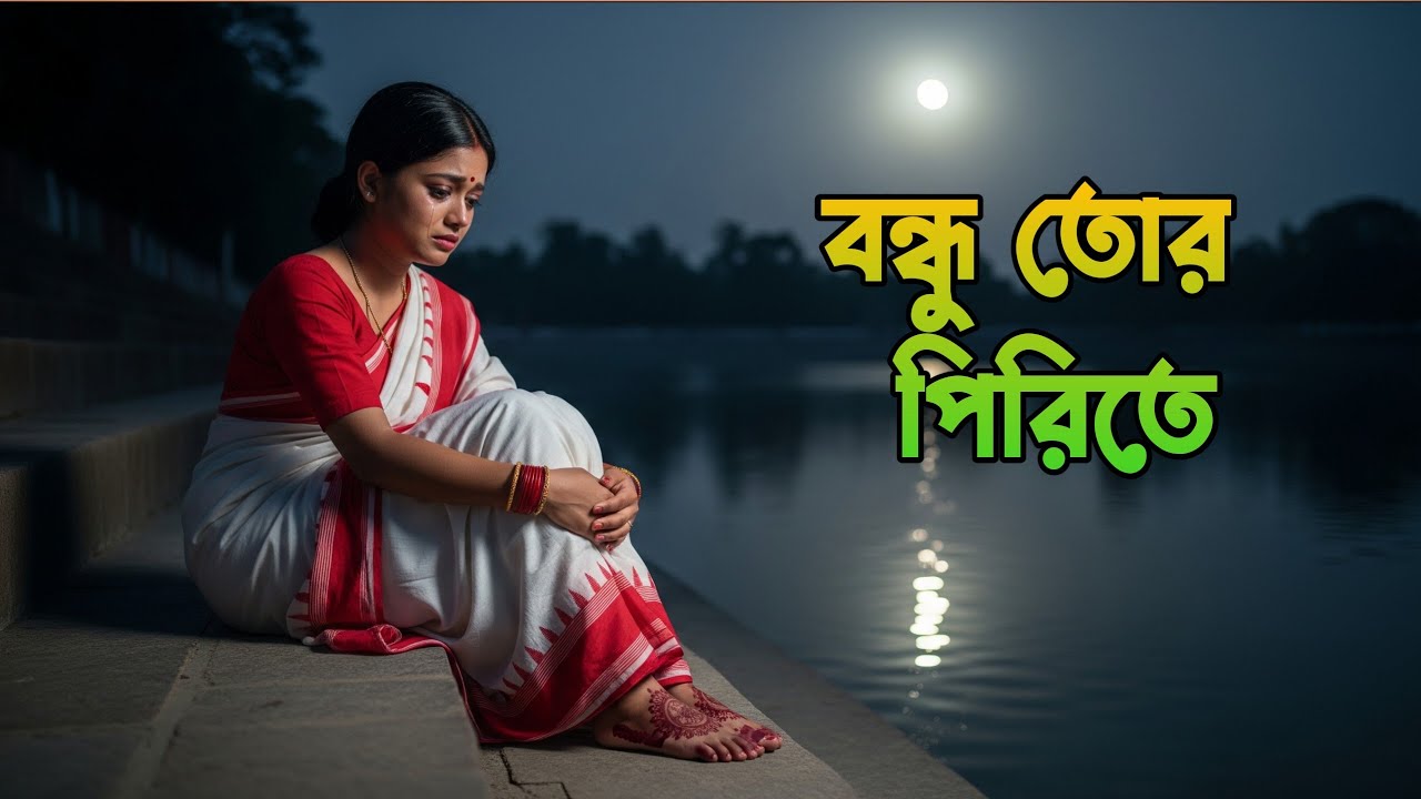 বন্ধু তোর পিরিতে | Bondhu Tor Pirite | Ai Remix Video | Bangla Sad Song। H R MUSIC 