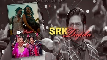 SRK ❤️ DEEPIKA Edit | Alight motion edits | Badass edit XML file | Alight motion badass edit 🥵🔥