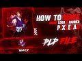 Anime logo  banner   plp file  in android  tutorial  pixle lab  silent gfx
