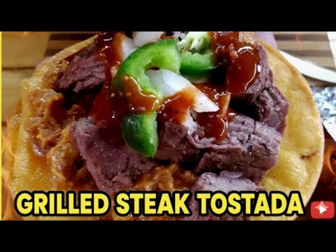 Weber Kettle Grilled Steak Tostadas - Step by Step