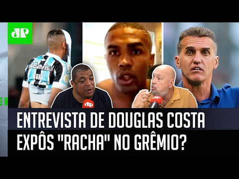 "O Douglas Costa FALOU ISSO? Então TÁ NA CARA que o Grêmio..." Veja DEBATE!