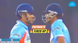 Irfan Pathan Yusuf Pathan Fired Up Together | Pathan Brothers Heroic | INDvSL 2009 
