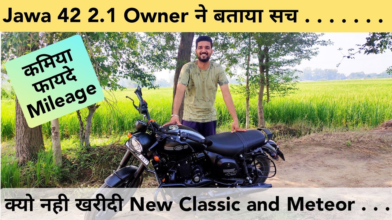 Jawa 42 2.1 Ownership Review | Jawa Silencer modified | Jawa 42 2.1 ...