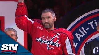 : Capitals Honour Alex Ovechkin For Passing Gordie Howe On All-Time Goal List