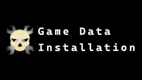 Installing Game Data in Visual Studio