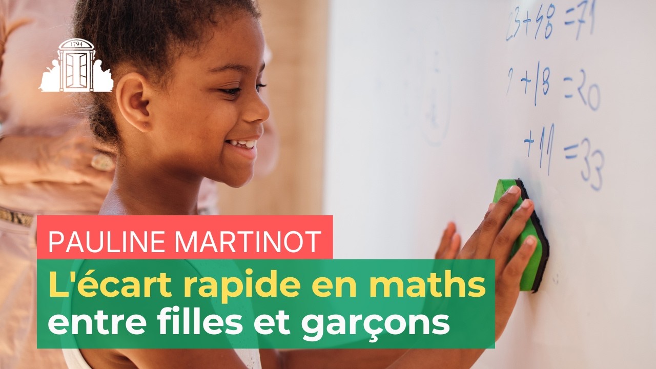 L'écart rapide en maths entre filles et garçons | ENS-PSL