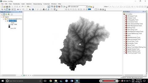 ESRI ArcGIS Extracting DEM elevations to Point Shp File and Excel