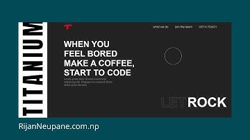 Responsive Landing page template using HTML & CSS | Free Website Template | Landing Page