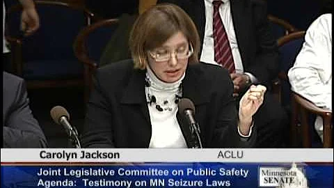 ACLU-MN Civil Asset Forfeiture Videos Part 1