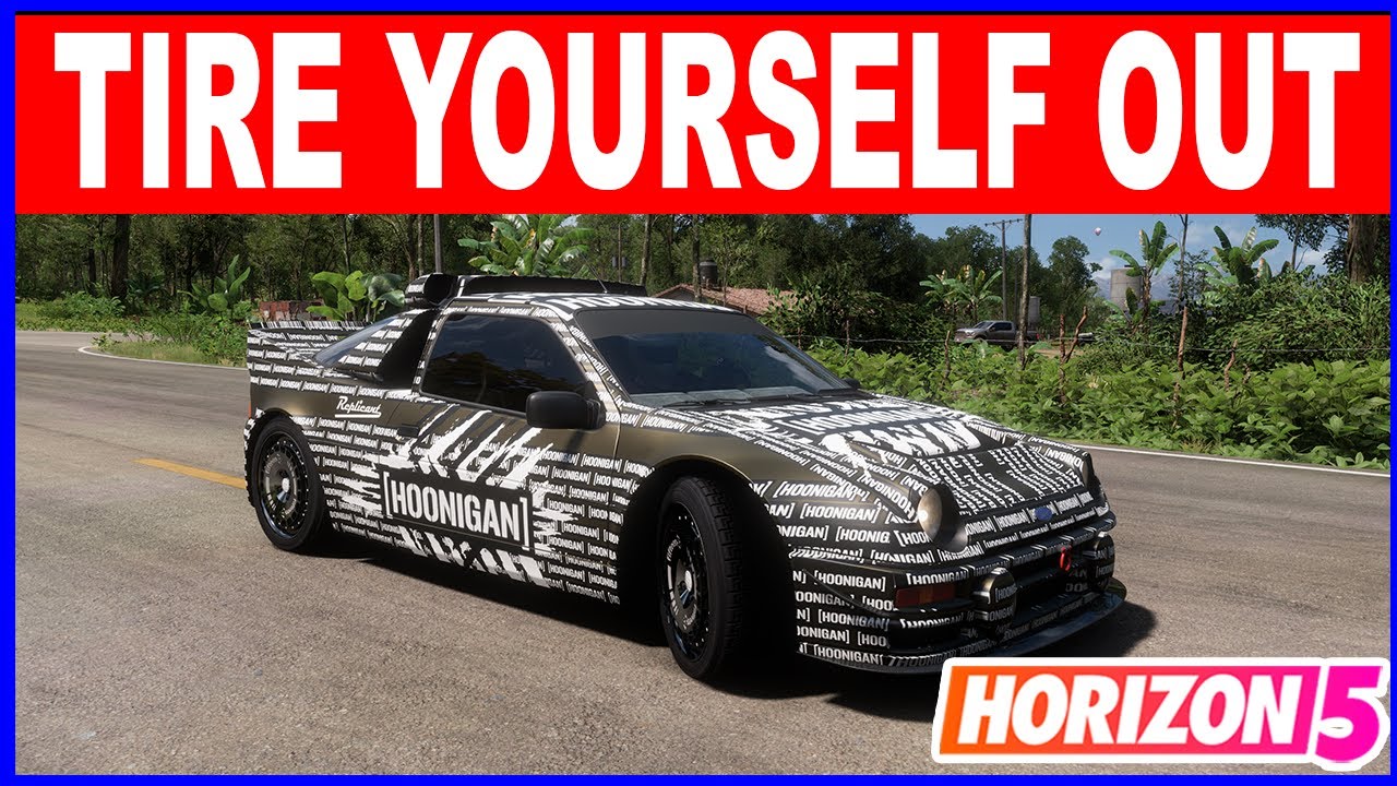 Forza Horizon 5 TIRE YOURSELF OUT Forzathon Daily Challenges Earn 3