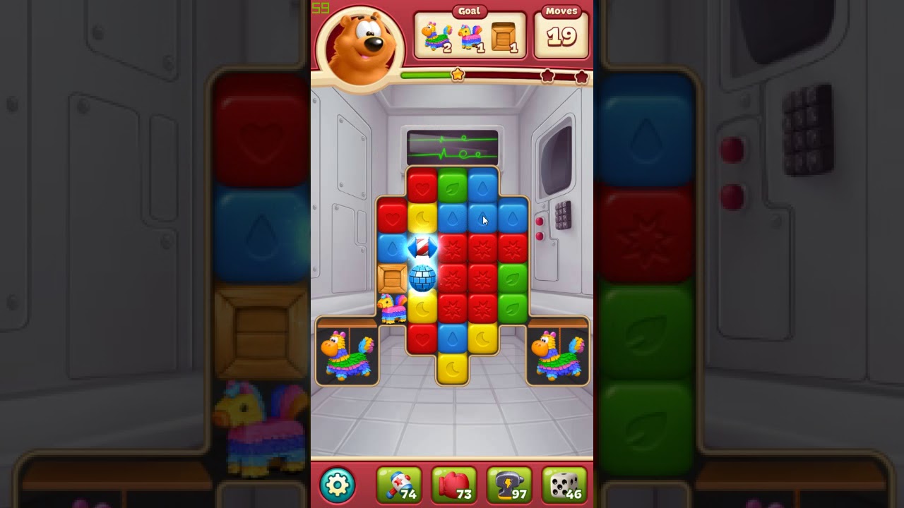 Toon Blast level 1238