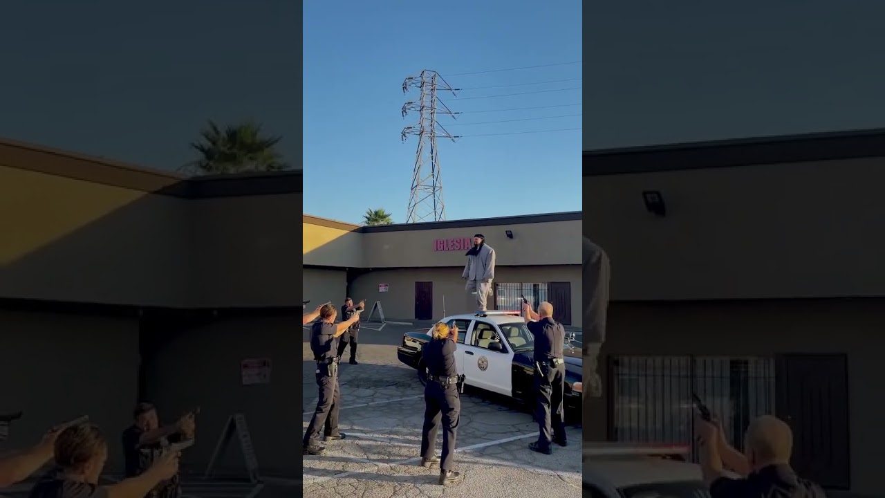 Oliver Tree dances on the set of “Miss You” music video #shorts