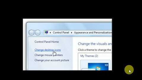 How to Remove Recycle Bin Icon From Desktop in Windows 7