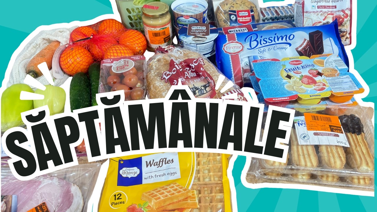 Еженедельные покупки на 290 лей 🛒🧇🥚🥖🥓 | ALIELA