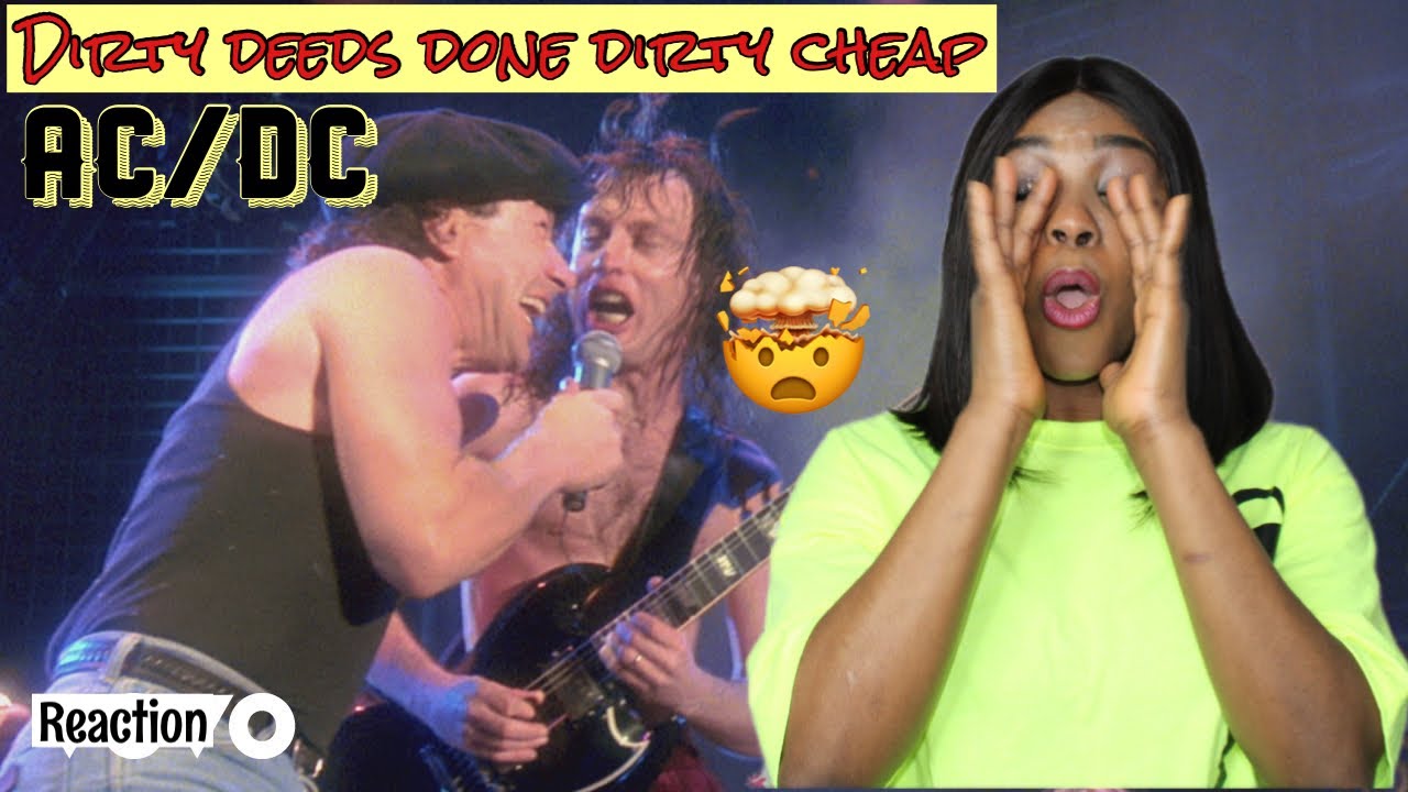 AC/DC 𝐃𝐢𝐫𝐭𝐲 𝐝𝐞𝐞𝐝𝐬 𝐝𝐨𝐧𝐞 𝐝𝐢𝐫𝐭𝐲 𝐜𝐡𝐞𝐚𝐩 (Official Music Video) REACTION ...